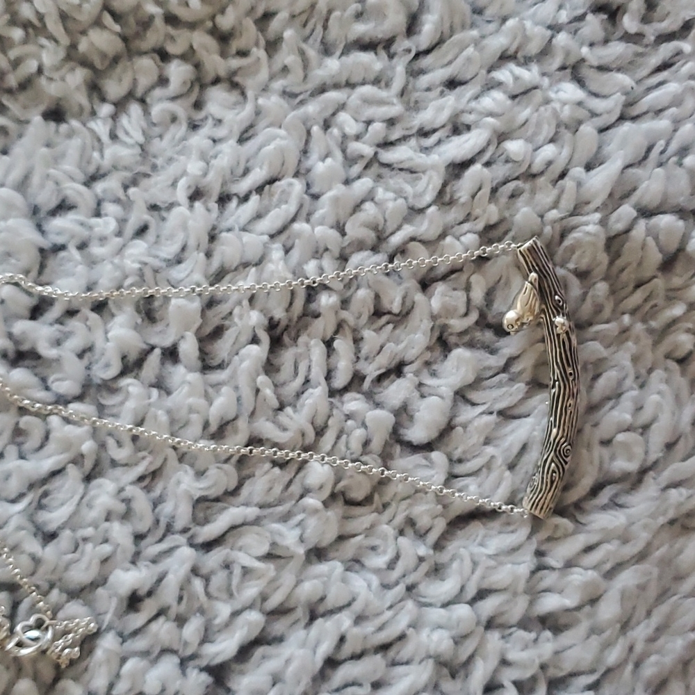 NWOT Pandora spring bird adjustable necklace